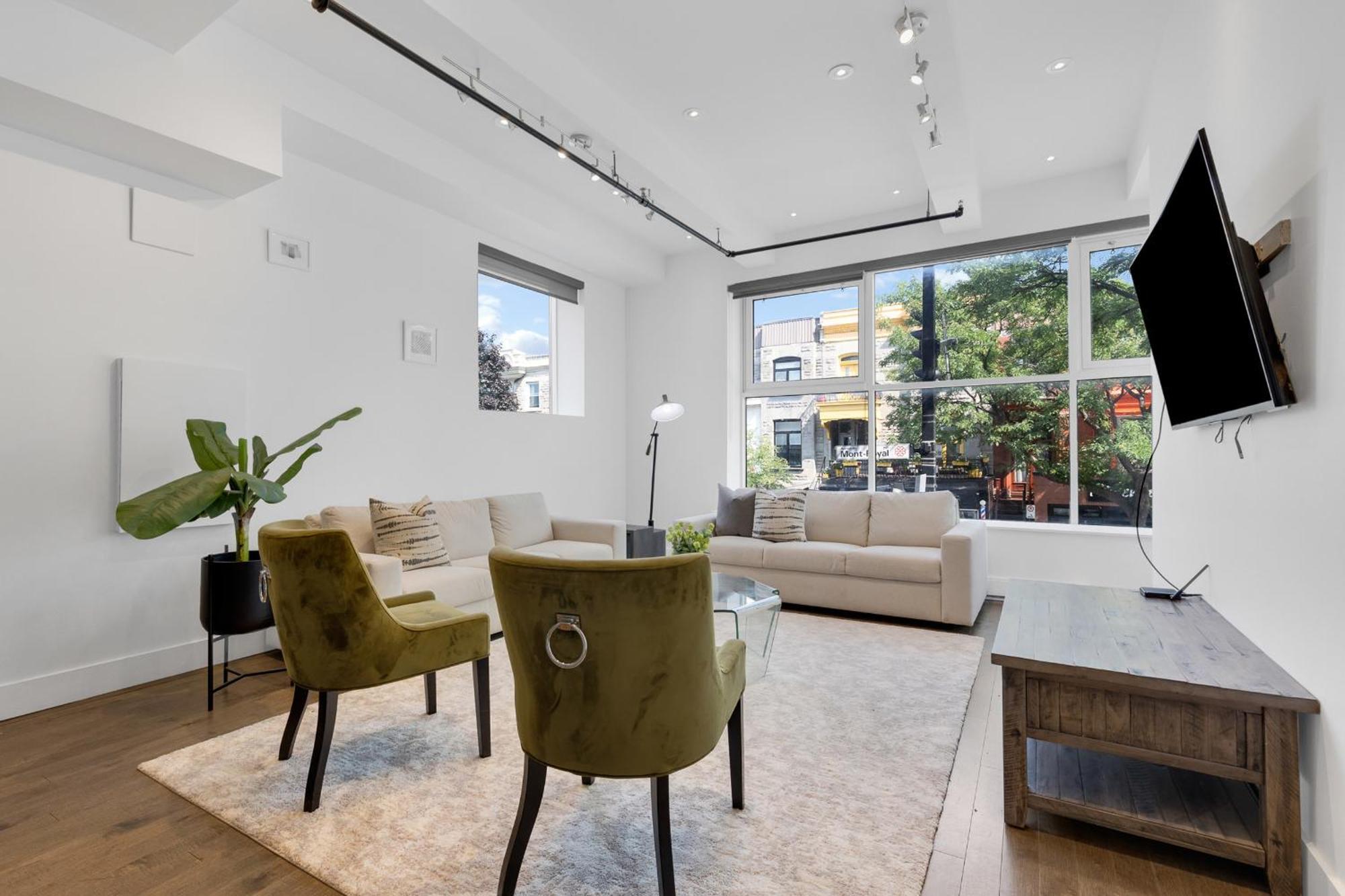 Les Lofts Du Mont Royal Leilighet Montréal Eksteriør bilde